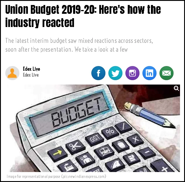 UNION BUDGET 2019-20: HERE’S HOW THE INDUSTRY REACTED FEBRUARY 1ST 2019

Amol Arora of  Shemford Group of Futuristic Schools on the other hand thought the budget could have enhancedthe condition of the education sector. “here’s still a need for a proactive approach considering the fact that investment in this sector offers the highest ROI in the long term. But most democratic governments concentrate more on short term gains. As it was an interim budget, we were not expecting any revolutionary steps. I hope the next budget will be more education-focused,” he said.

Read the complete article