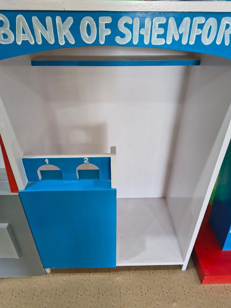 Children engaged in fun learning activities at Shemford Primary School Siwan